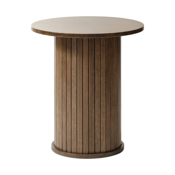 Ąžuolinis apvalus kavos staliukas ø 50 cm Nola - Unique Furniture