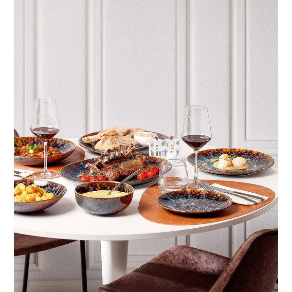 Rudos spalvos sriubos iš porceliano  lėkštė ø 26 cm Resto – BonBistro-image-3