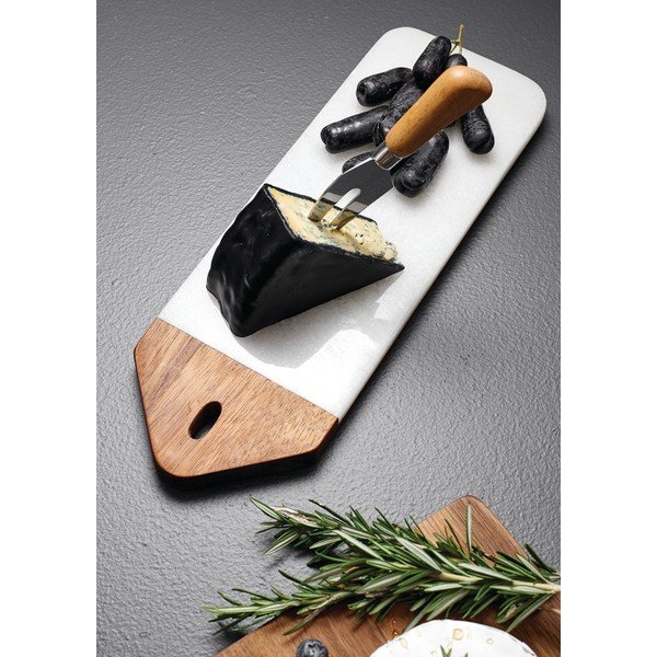 Marmurinis serviravimo padėklas 35x12 cm Buckley - Ladelle-image-1