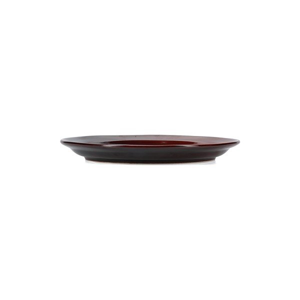 Bordo spalvos desertinė iš akmens masės lėkštė ø 21 cm Manon – S|P Collection-image-3