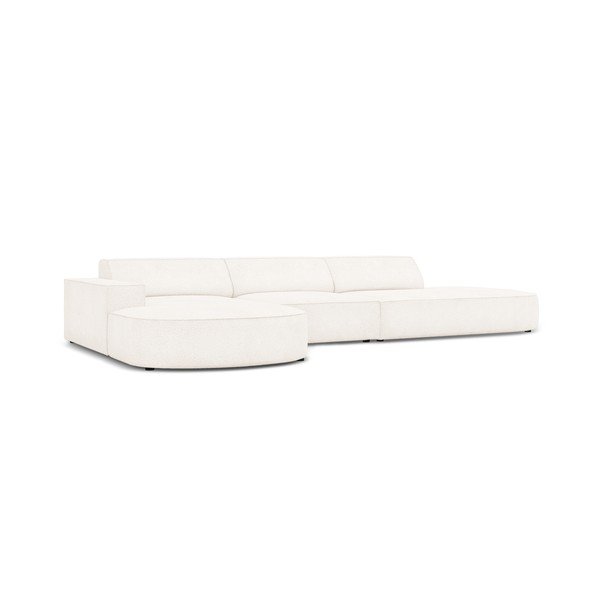 Smėlio spalvos kampinė sofa (kairysis kampas) Jodie - Micadoni Home-image-3