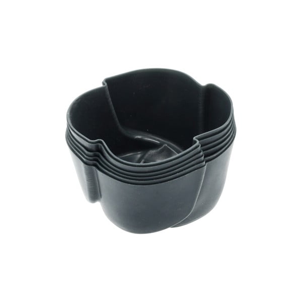 Iš silikonas kepimo formos 6 vnt. keksiukams ø 7 cm Rose – Blomsterbergs-image-2