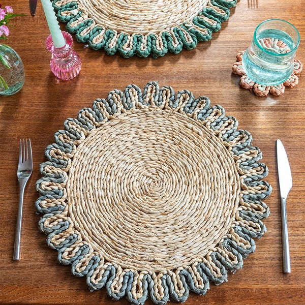 Iš kukurūzų lukštų padėkliukas ø 38 cm Corn Husk – Rex London-image-4