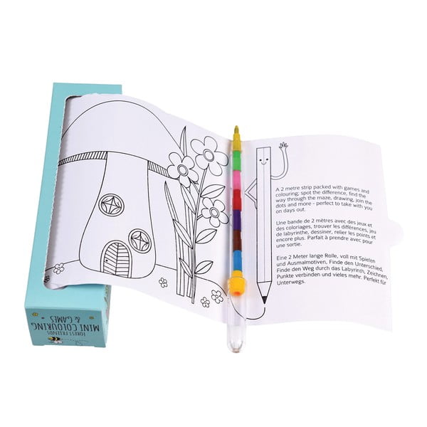 Kelioninis spalvinimo ir dėlionių rinkinys Rex London Forest -image-3