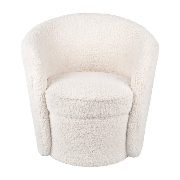 Baltas krėslas Leitmotiv Cuddly-image-3