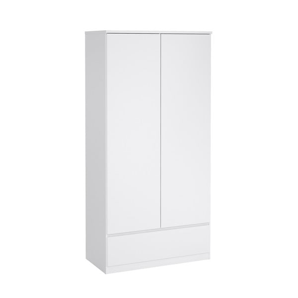 Balta drabužių spinta 99x201 cm Naia - Tvilum-image-4