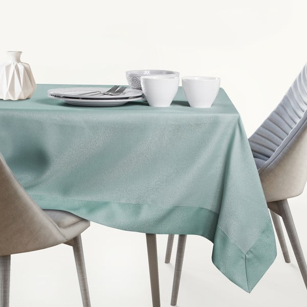Mėtų žalios spalvos staltiesė "AmeliaHome Empire Mint", 140 x 400 cm-image-2