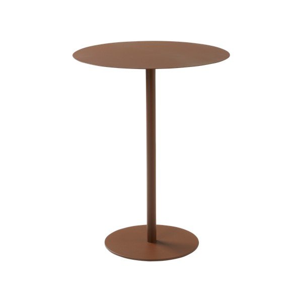 Iš metalo apvalios formos šoninis stalas ø 40 cm Heby – Jotex