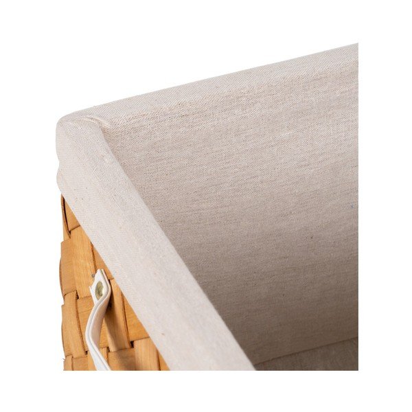 Iš medžio krepšiai 3 vnt. 39,5x30x24 cm – Ixia-image-4