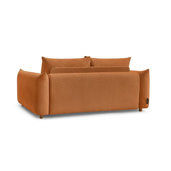 Sulankstoma sofa oranžinės spalvos 234 cm Ernest – Bobochic Paris-image-4