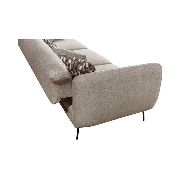 Smėlio spalvos išskleidžiama sofa Pandia Home Mallorca-image-4