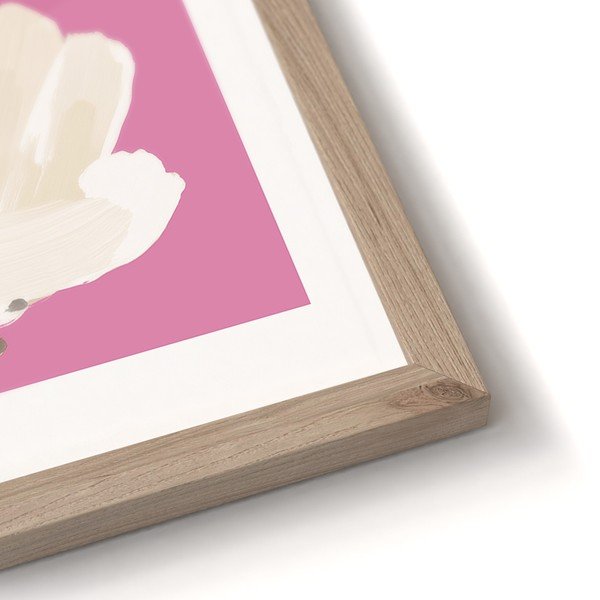 Spausdintas paveikslas su rėmeliu 30x40 cm Peony Bloom – Styler-image-3