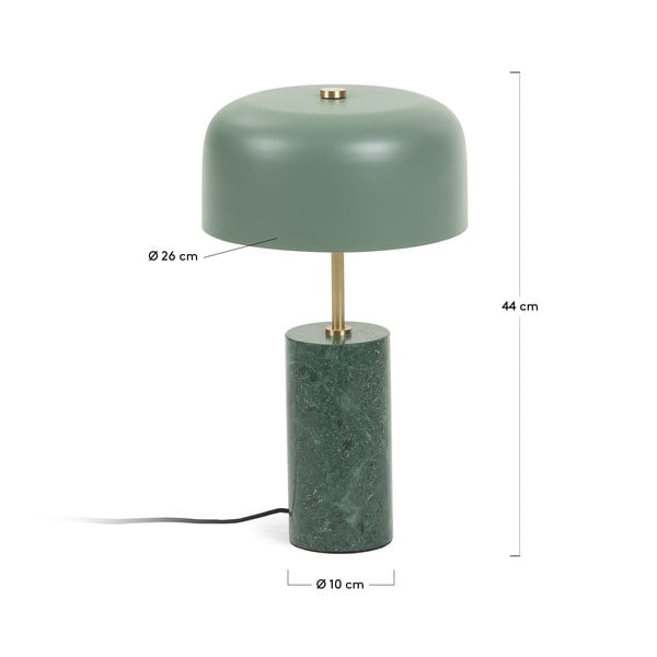 Žalia stalinė lempa Kave Home Biscane-image-2