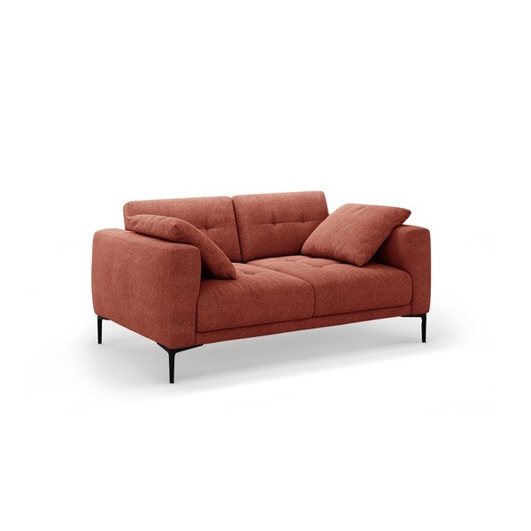 Raudonos plytų spalvos sofa 170 cm Bemy – Micadoni -image-1