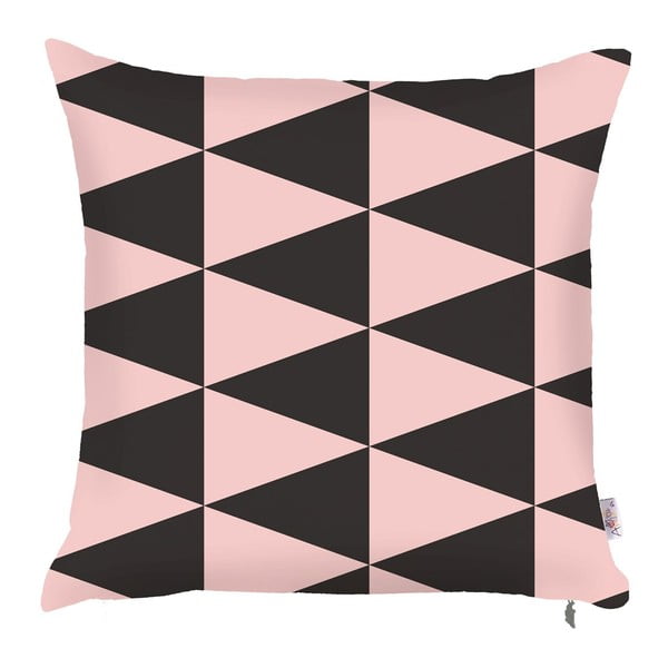 "Pillowcase Mike & Co. NEW YORK Pinky Trikampiai, 43 x 43 cm