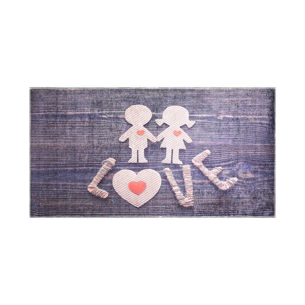Patvarus kilimas Vitaus Love is Everywhere, 80 x 120 cm-image-1