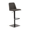 Antracito spalvos reguliuojamo aukščio baro taburetė (sėdynės aukštis 78,5 cm) Avanja – Actona