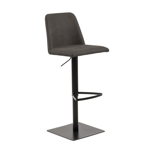 Antracito spalvos reguliuojamo aukščio baro taburetė (sėdynės aukštis 78,5 cm) Avanja – Actona