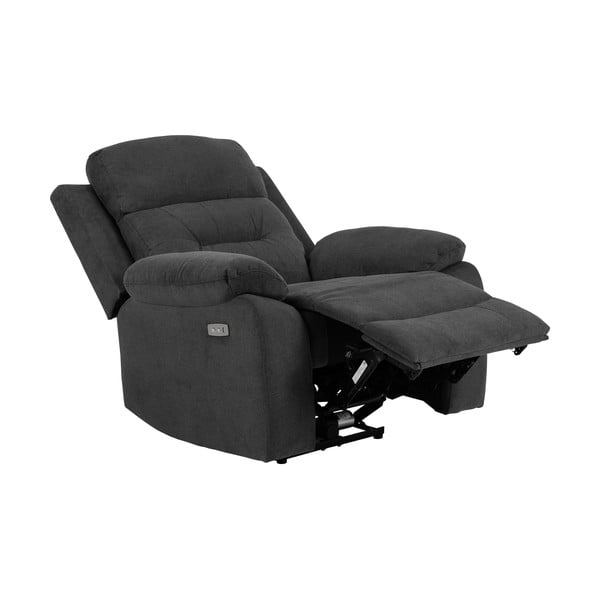 Atpalaiduojantis krėslas antracito spalvos Vansbro – Actona-image-3