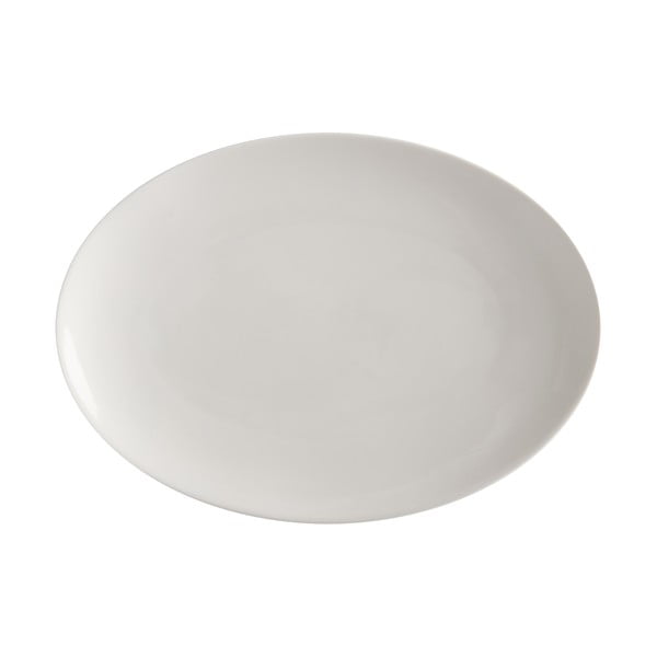 Balta porcelianinė lėkštė Maxwell & Williams Basic, 30 x 22 cm