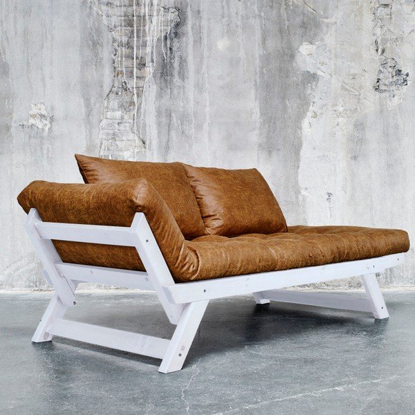 "Karup Vintage Bebop" sofa Cool Grey/Cognac-image-4