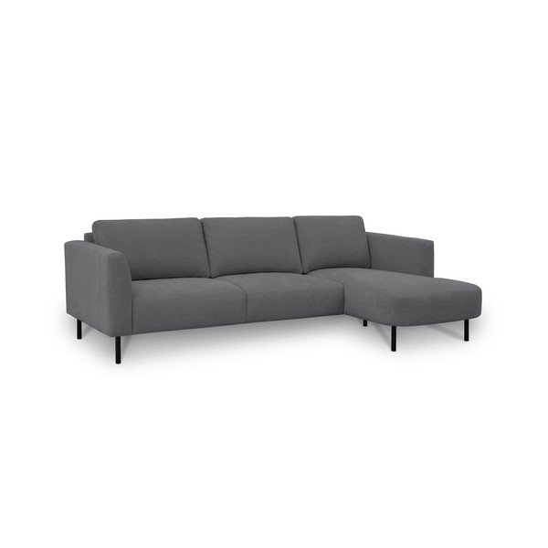 Kampinė sofa tamsiai pilkos spalvos (su dešiniuoju kampu) Hero – Scandic-image-2