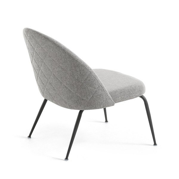 Pilkas krėslas Kave Home Mystere-image-3