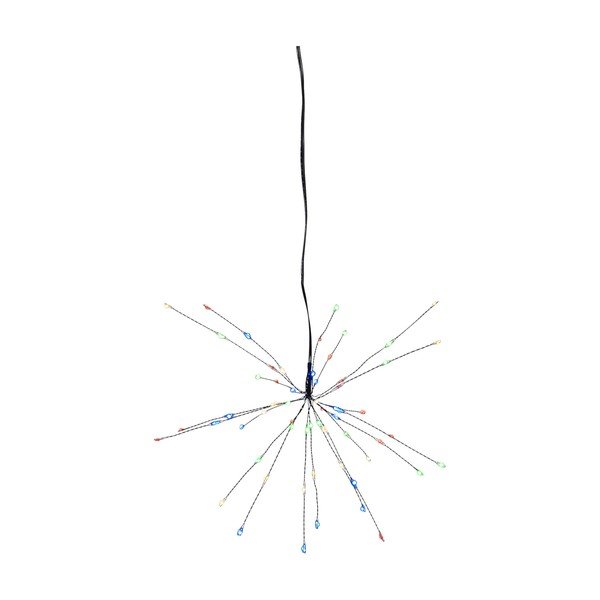 Pakabinama šviečianti LED vaivorykštės spalvų dekoracija Star Trading Firework, ø 26 cm-image-3