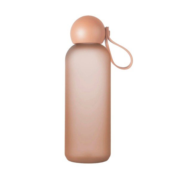 Šviesiai rožinės spalvos iš perdirbto plastiko butelis Kelioninis buteliukas 650 ml Tom – Sagaform