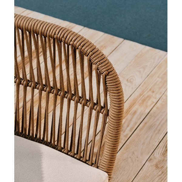 Smėlio spalvos iš audinio sodo sofa Catalina – Kave Home-image-3