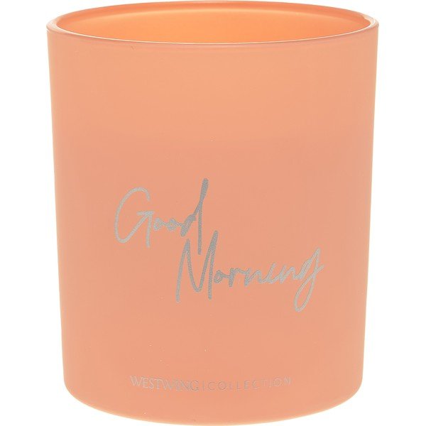 Apelsinų kvapo žvakė Westwing Collection Good Morning: Floral Amber, degimo laikas 30 val