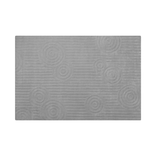 Iš viskozės kilimas pilkos spalvos 200x300 cm Uzu – Blomus