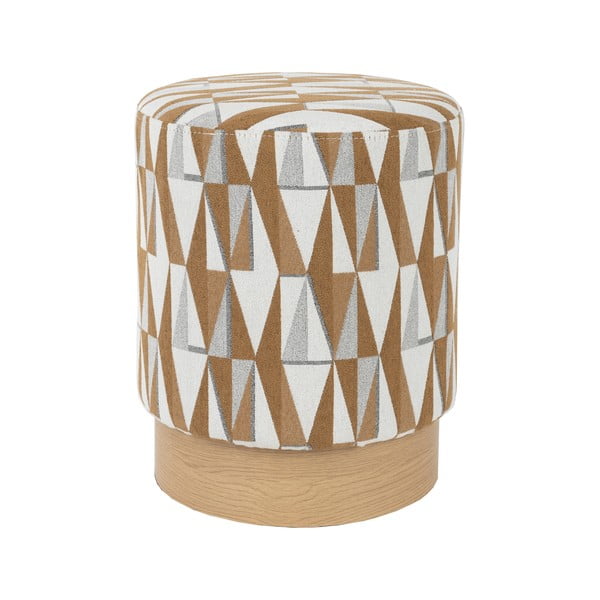 Rudos spalvos pufas Ziggy – White Label