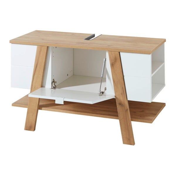 Konsolinė spintelė po praustuvu Germania Novolino, 67 x 111 cm-image-3