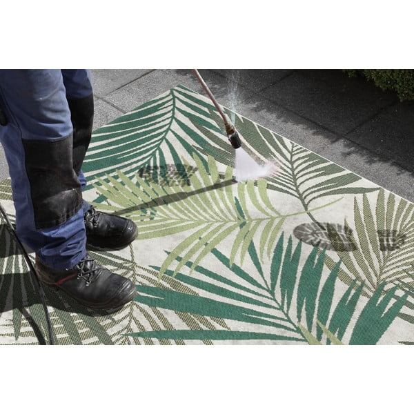Lauko kilimas žalios spalvos/smėlio spalvos 80x150 cm Vai – NORTHRUGS-image-3