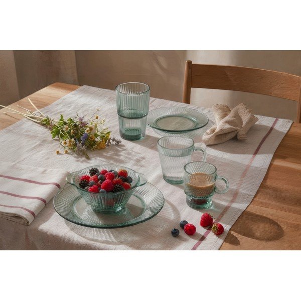 Žalios spalvos iš stiklo puodelis 430 ml Verde – Orion-image-1