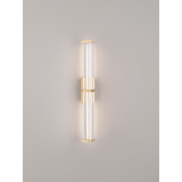 Matinės auksinės spalvos iš metalo sieninė lempa LED su pritemdymo funkcija Pheme – Nova Luce-image-4