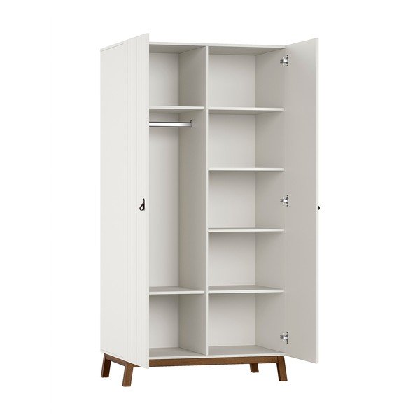 Smėlio spalvos vaikiška spinta 99x196x58 cm Sezane – Vipack-image-2