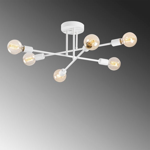 Lubinis šviestuvas baltos spalvos 64x64 cm Flower – Opviq lights-image-3