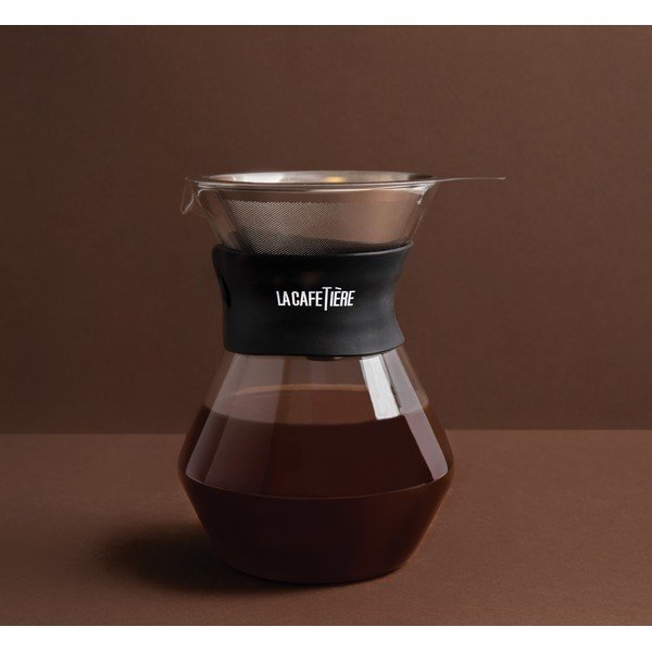 Iš stiklo chemex su filtrais La Cafetiere – Kitchen Craft-image-1