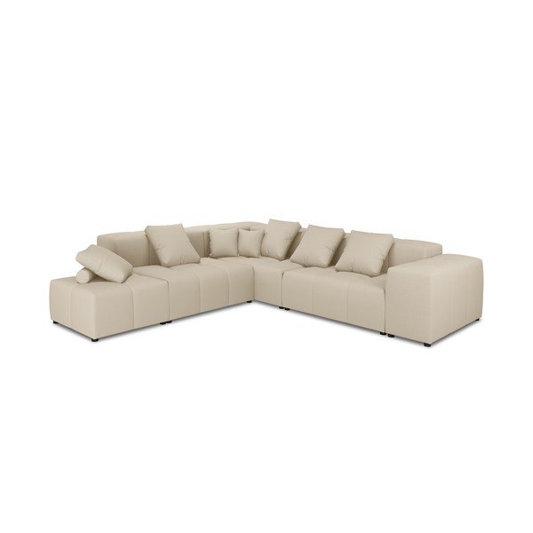 Smėlio spalvos kampinė sofa (kintama) Rome - Cosmopolitan Design-image-2