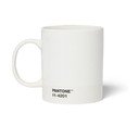 Baltos spalvos iš porceliano puodelis 375 ml Cortado Cloud Dancer 11-4201  – Pantone
