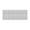 Balta modulinė lentynų sistema 169x69 cm Mistral Kubus - Hammel Furniture