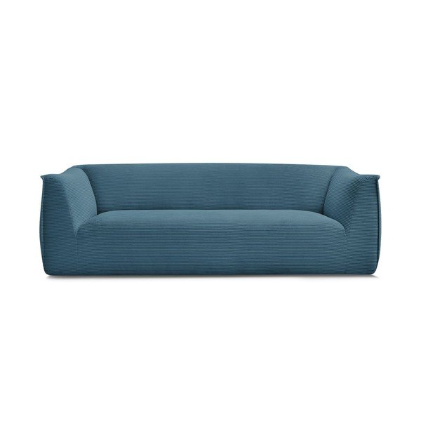 Mėlynos spalvos sofa iš kordinio velveto 242 cm Giorgia – Bobochic Paris