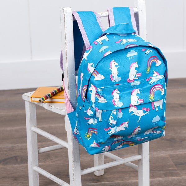 Mėlyna kuprinė su vienaragio motyvu Rex London Magical Unicorn-image-1