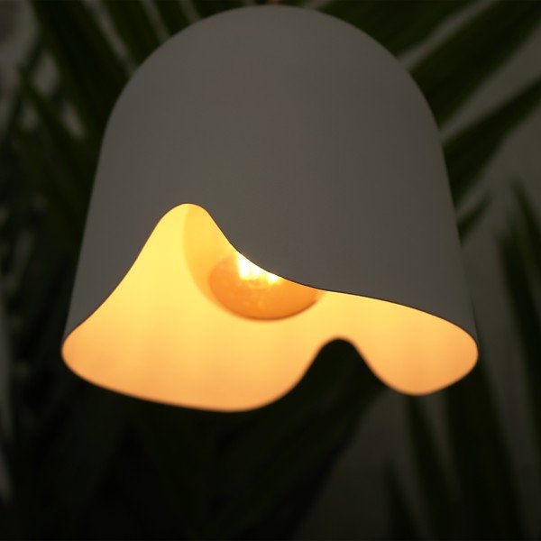 Baltas pakabinamas šviestuvas SULION Paris, aukštis 150 cm-image-3