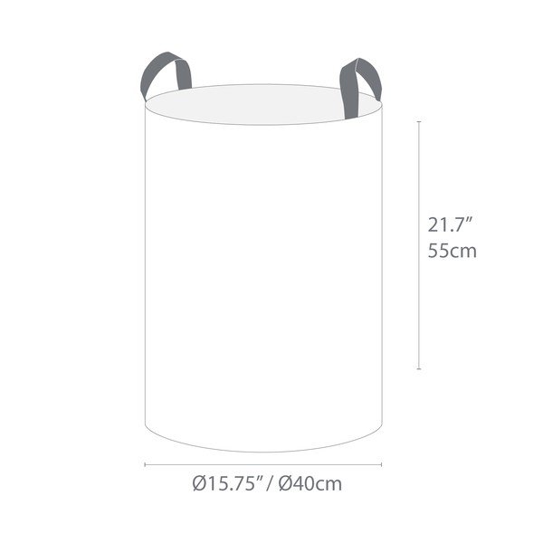 Mėlynas skalbinių krepšys Bigso Box of Sweden Bin, 69 l-image-3