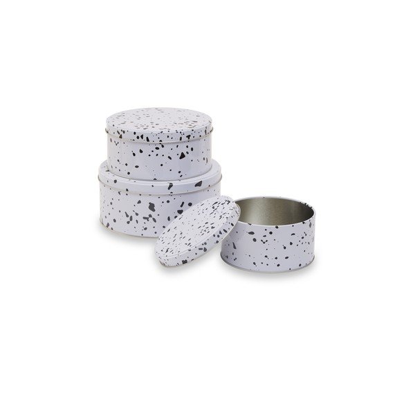 Iš metalo maisto laikymo indai 3 vnt. tortams Speckled – Premier Housewares-image-3