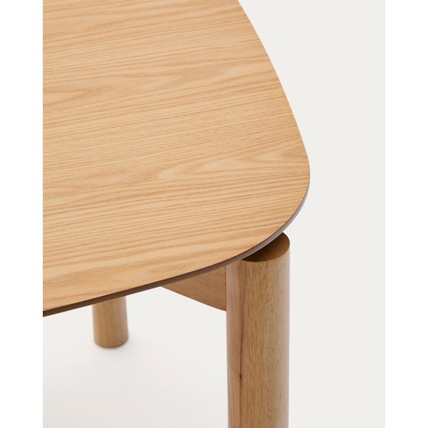 Valgomojo stalas iš uosio 90x160 cm Indara – Kave Home-image-1