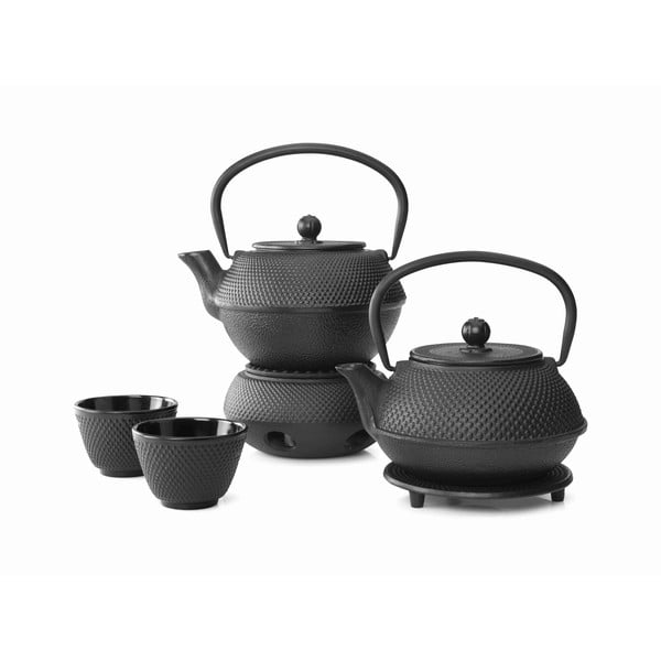 Juodas ketaus arbatinukas Bredemeijer Jang, ⌀ 14,4 cm-image-4